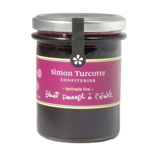 Simon Turcotte Maple Wild Blueberry Jam