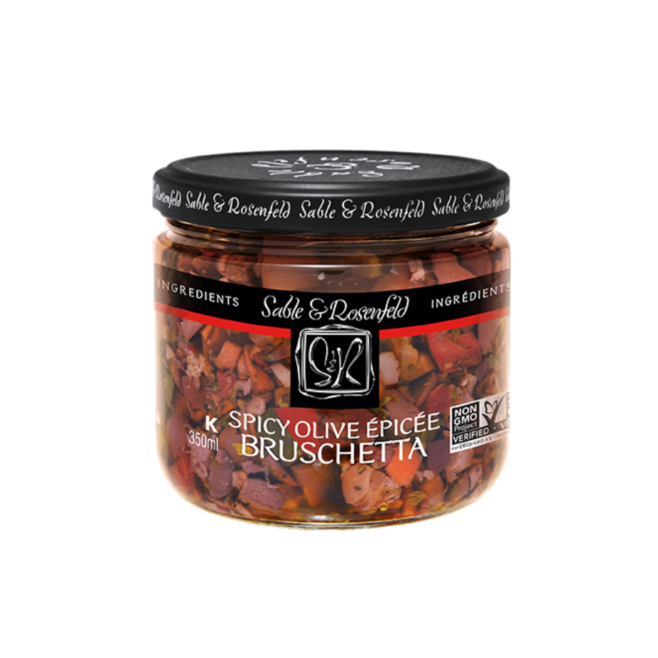 Spicy Olive Bruschetta