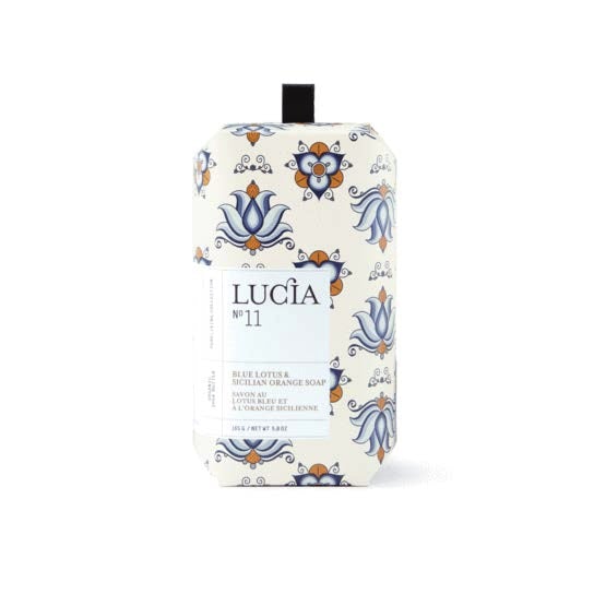 Lucia N°11 Blue Lotus & Sicilian Orange Soap Bar