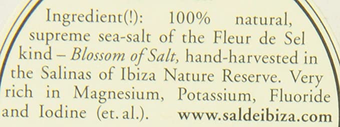Sal de Ibiza Fleur de sel Pot en céramique 150 g