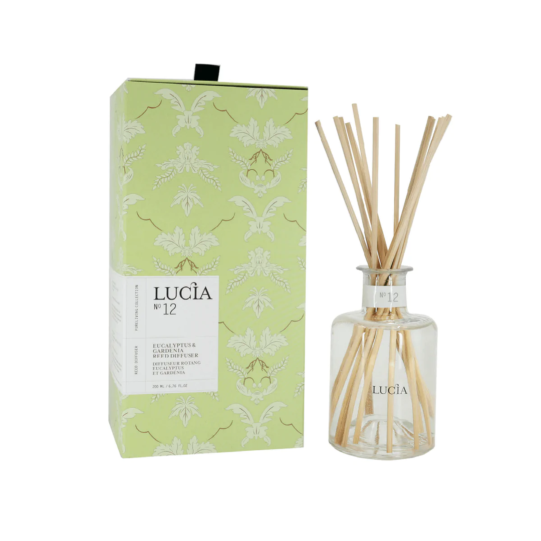 Lucia N°12 Eucalyptus & Gardenia Reed Diffuser