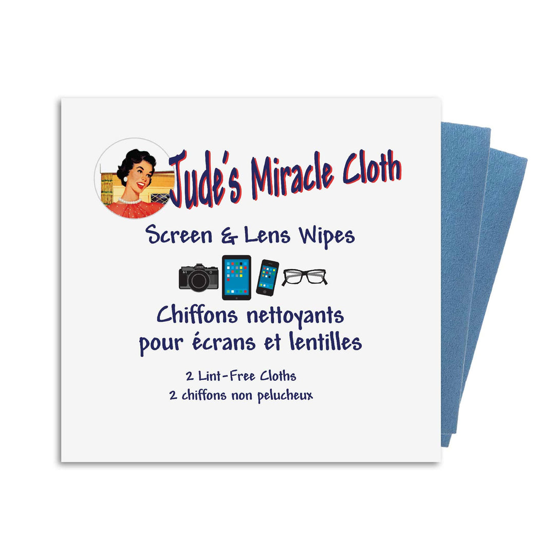 Jude's Miracle Cloth Screen & Lens Wipes