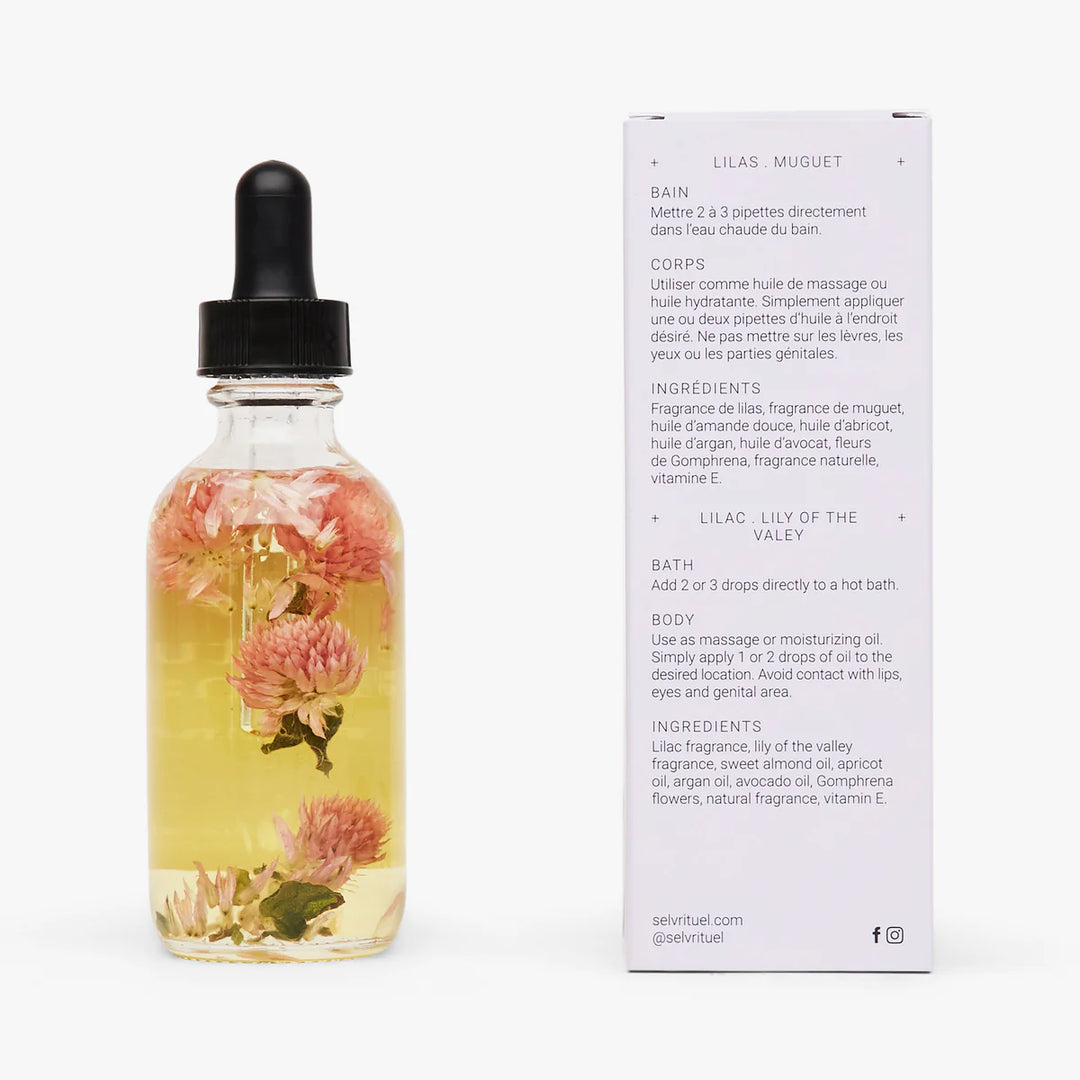 SELV RITUEL BOTANICAL BATH AND BODY OIL RITUEL BLOMST