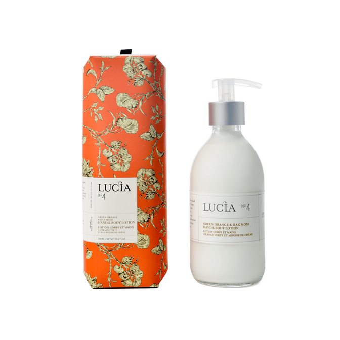 Lotion Lucia pour les mains et le corps n° 4 Orange verte et mousse de chêne