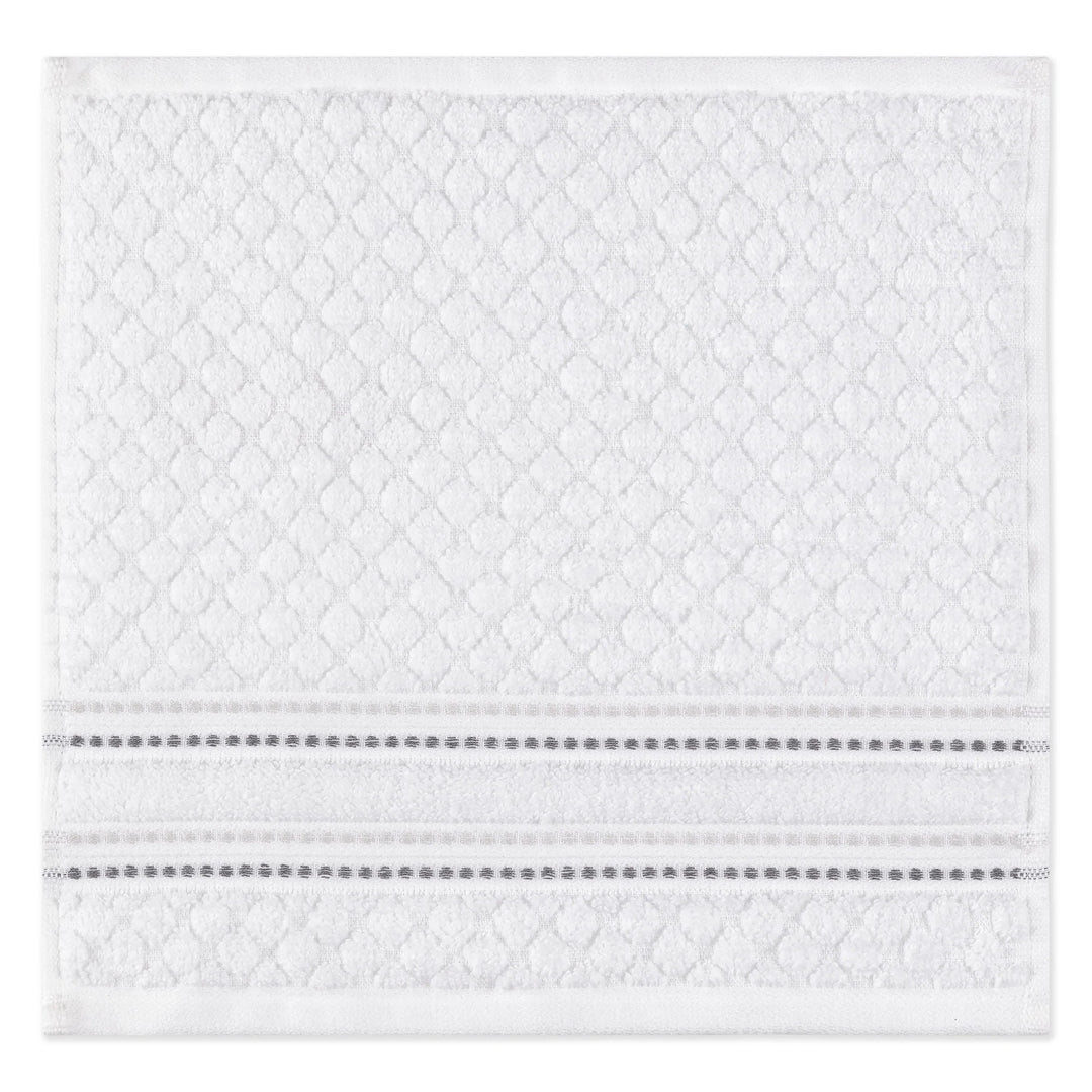 FACECLOTH TERRY AMBIANCE COLLECTION - WHITE