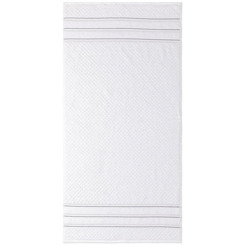 BATH TOWEL TERRY AMBIANCE COLLECTION - WHITE