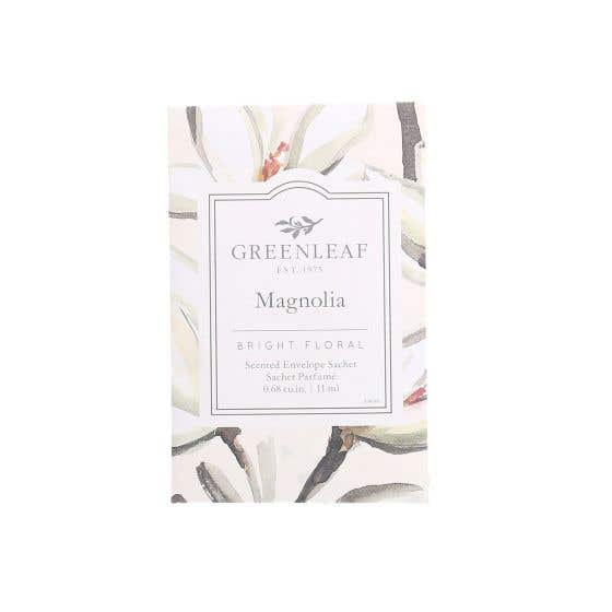 GREENLEAF SMALL SCENTED SACHET - MAGNOLIA