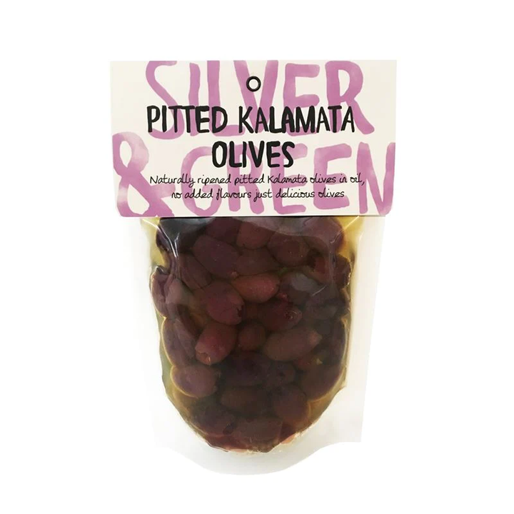 Silver & Green Kalamata Olives (Pitted)