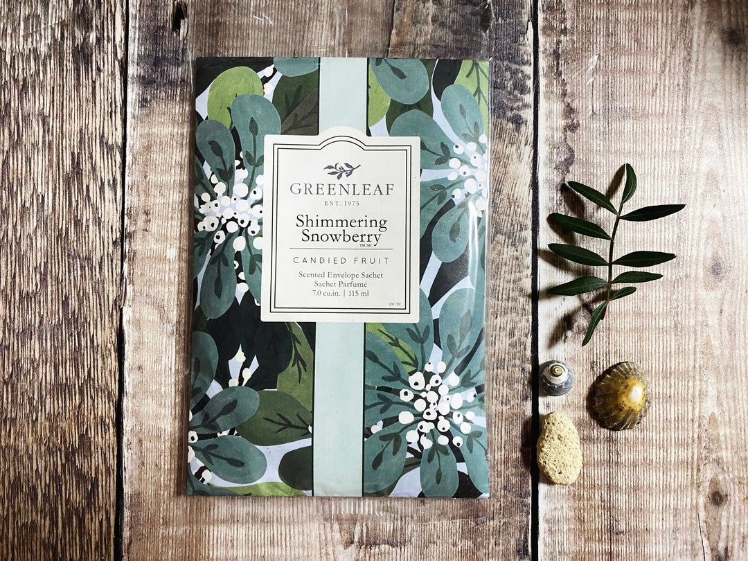 Greenleaf Shimmering Snowberry Petit Sachet Parfumé