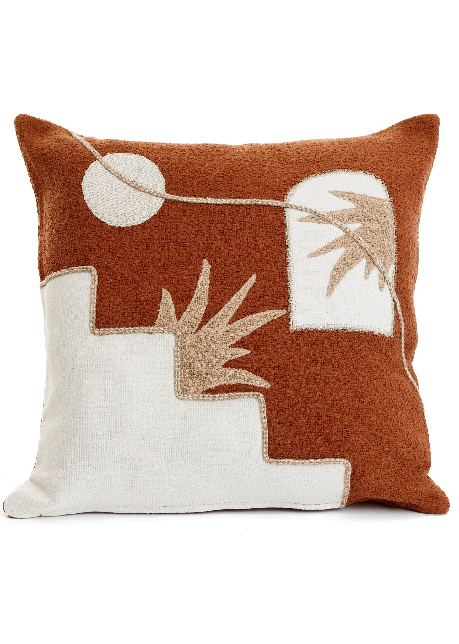 FERROL CUSHION EMBROIDERED