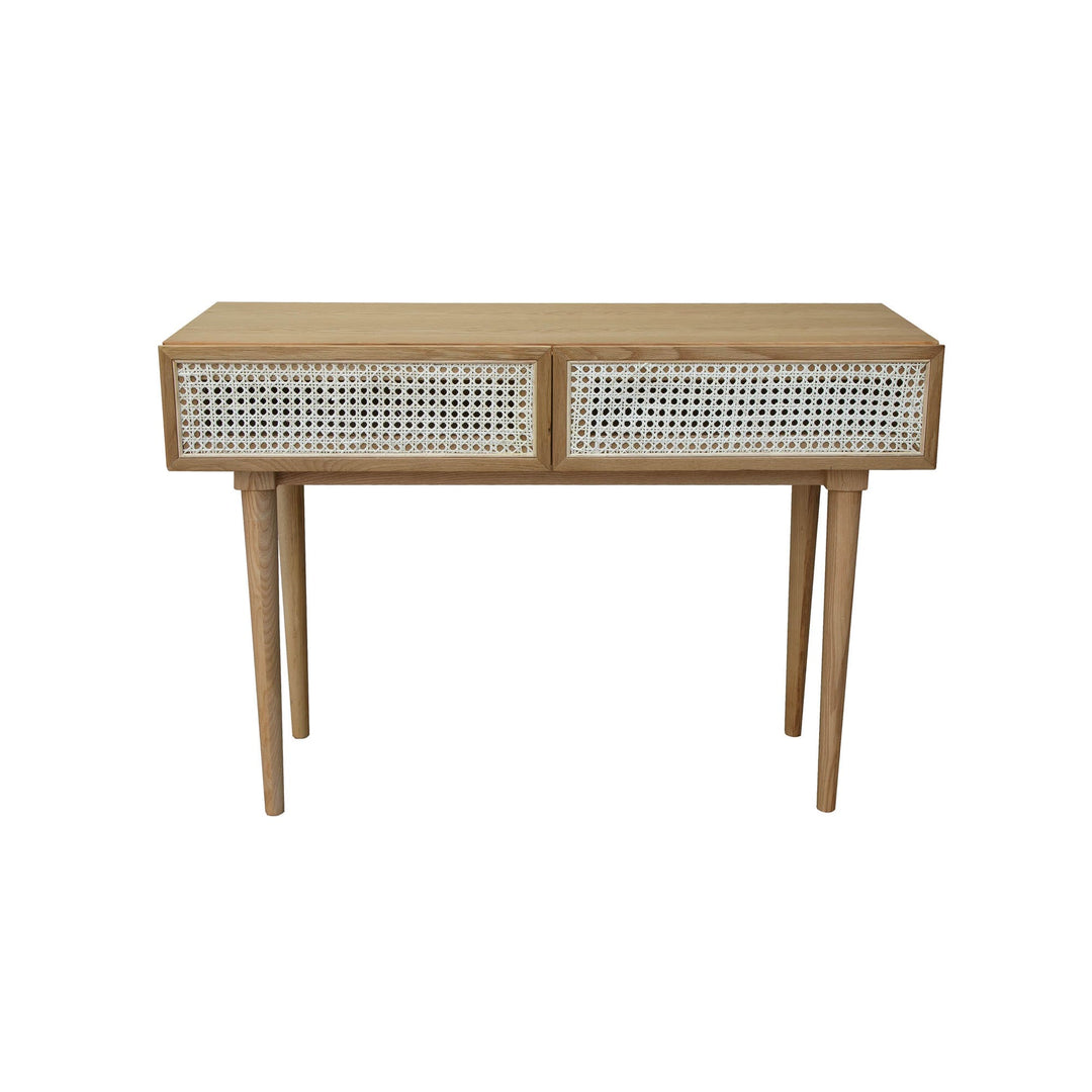 LH IMPORT LTD - TABLE CONSOLE EN ROTIN - NATUREL