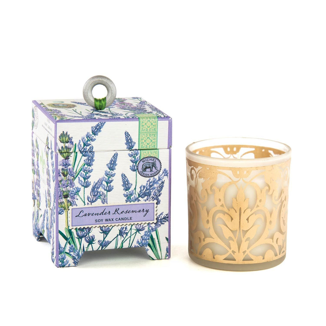 Michel Design Lavender Rosemary Soy Wax Candle