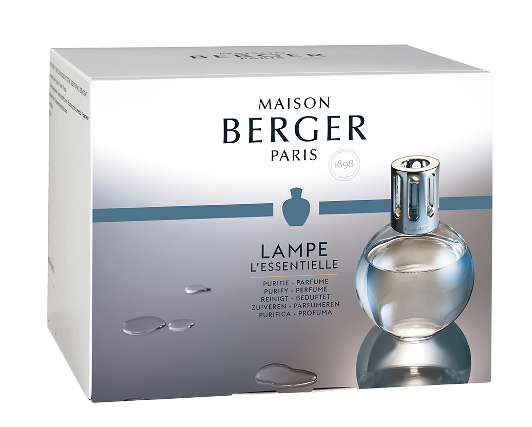 Maison Berger Essential Round Lamp Set Ocean Breeze & Air Pur Lamp Refill 250ml