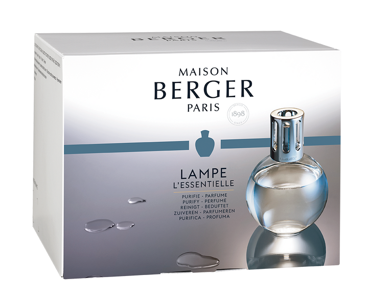 Maison Berger Essential Round Lamp Set Ocean Breeze & Air Pur Lamp Refill 250ml