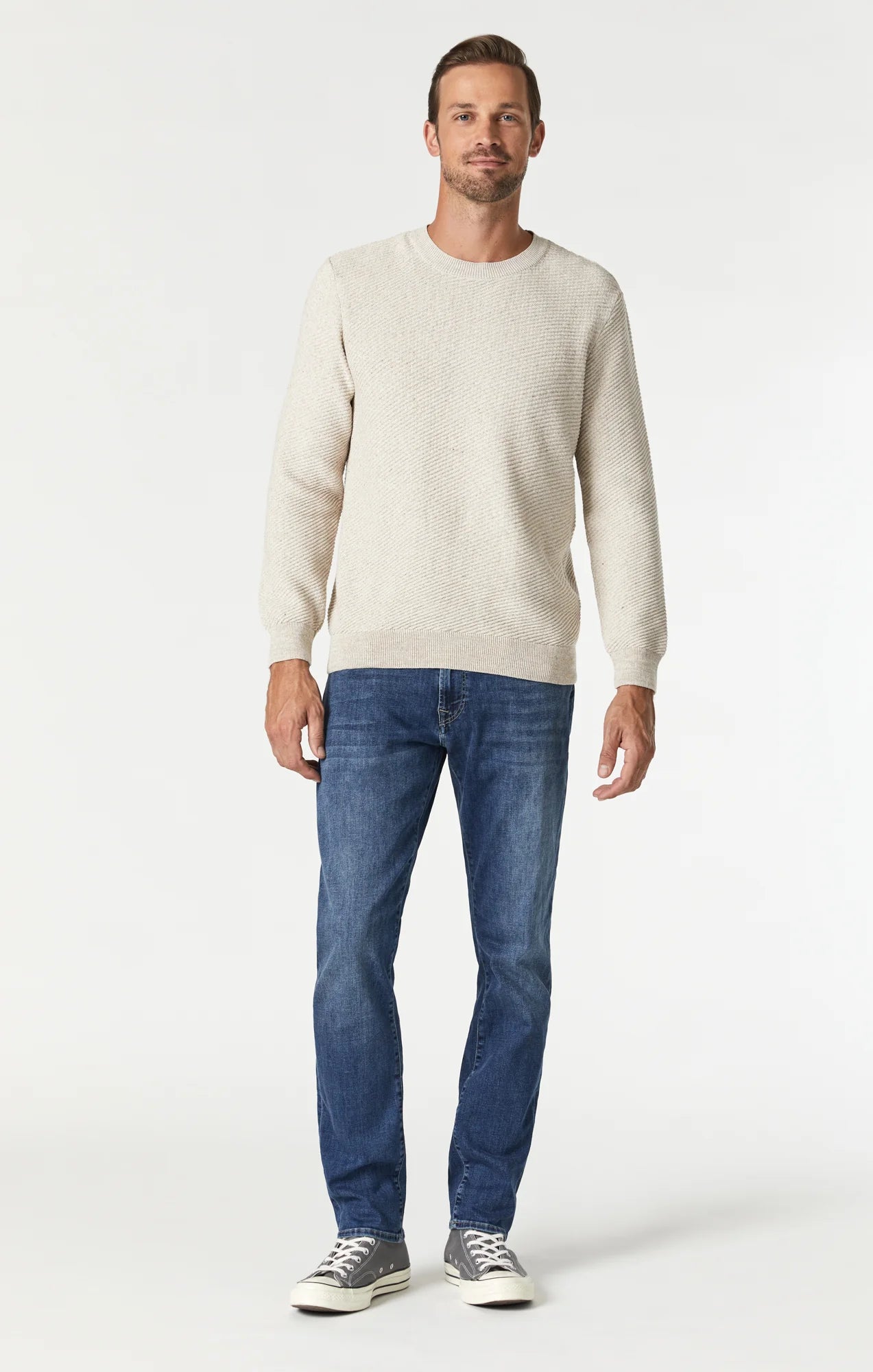 Mavi Marcus Dark Brushed Jeans - Feather Blue