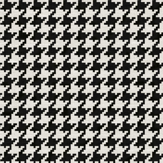 Adama Alma Falda Black Vinyl Rug 120x180cm