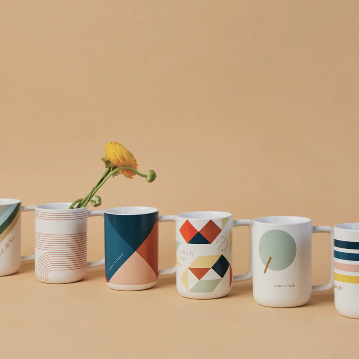 Good Citizen Retro Line Ceramic Mug