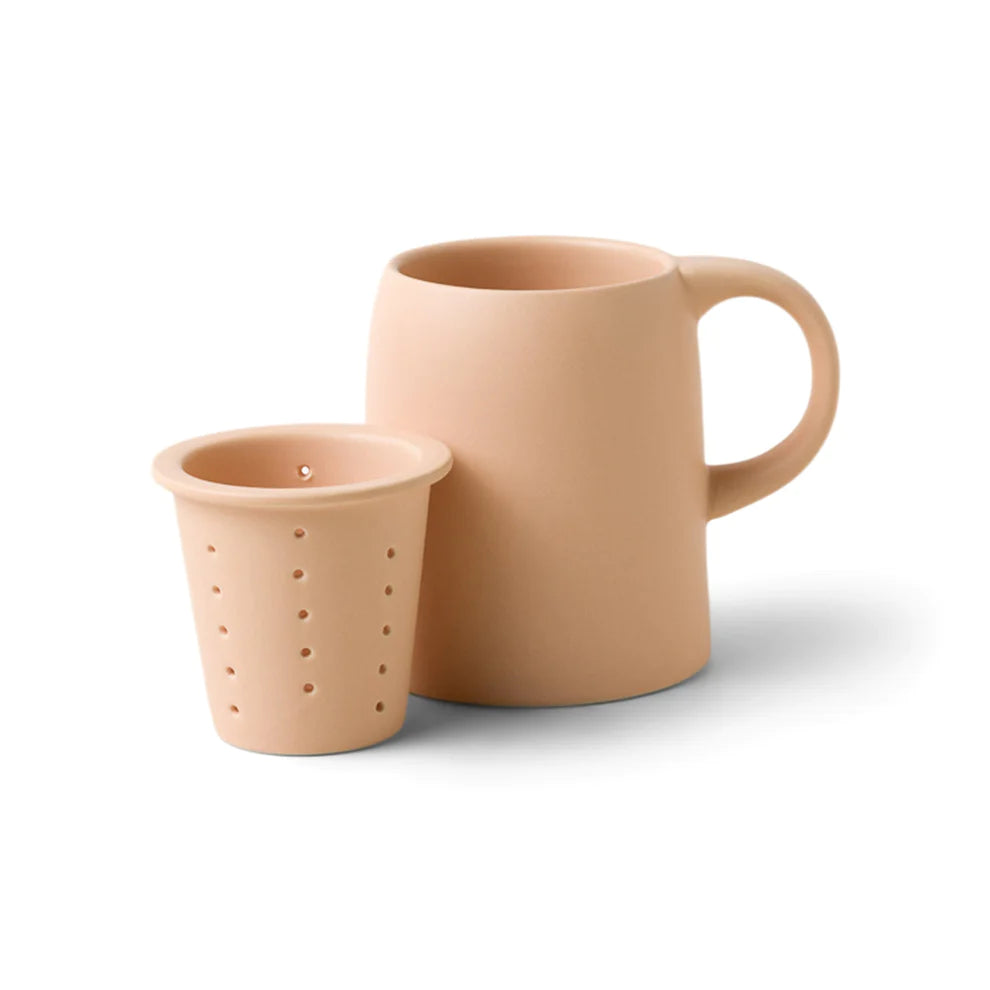 Good Citizen 2-in-1 Ceramic Tea Infuser Mug Blush Pink