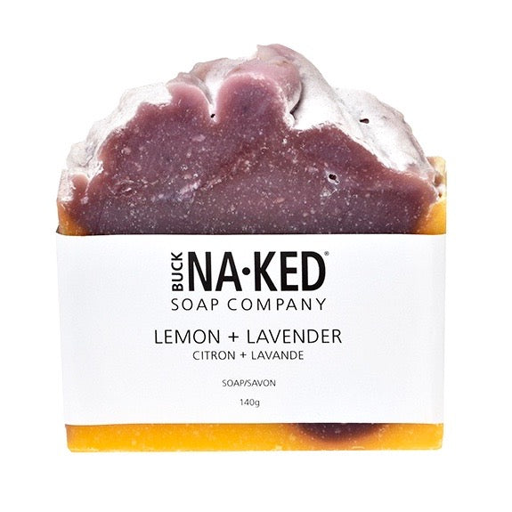 Buck Naked Lemon & Lavender Soap