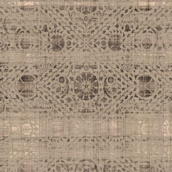 Adama Alma Marina Beige Vinyl Rug 60x80cm