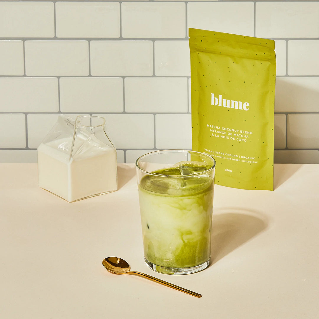 Mélange de Matcha et de noix de coco Blume