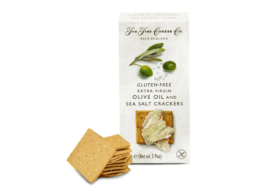 The Fine Cheese Co. Gluten Free Olive Oil & Sea Salt Crackers