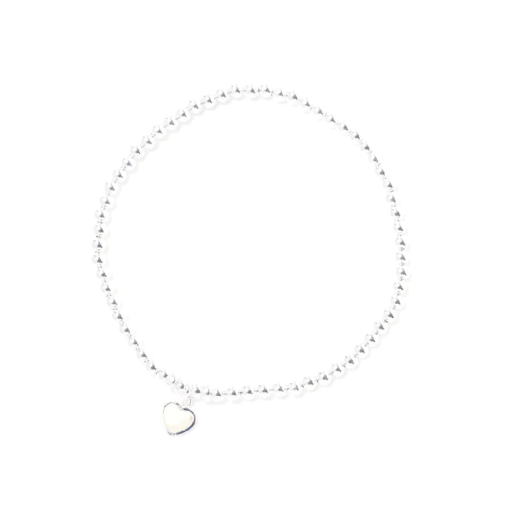 Beblue Blushing Bracelet Silver With Heart Charm