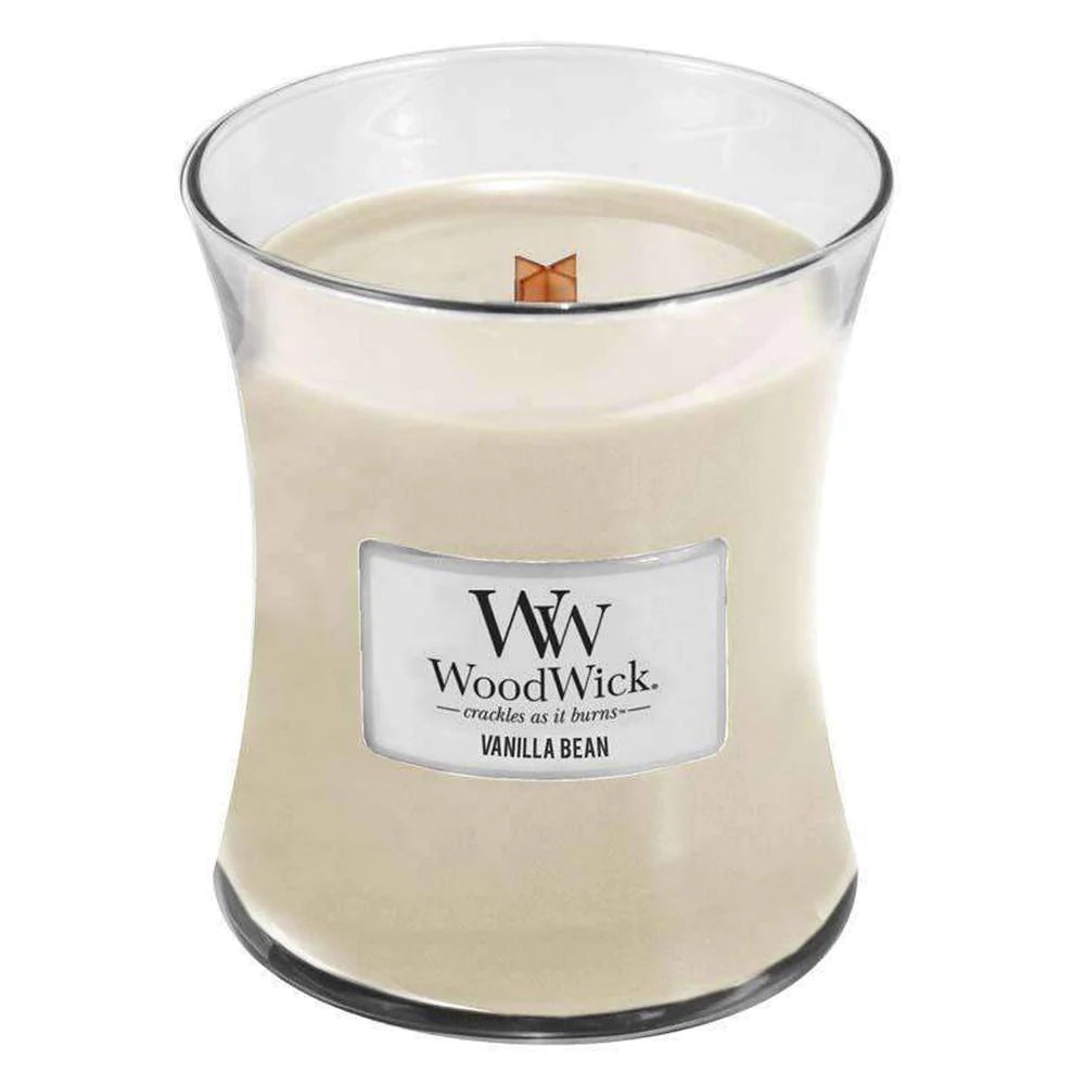 WoodWick Medium Candle - VANILLA BEAN