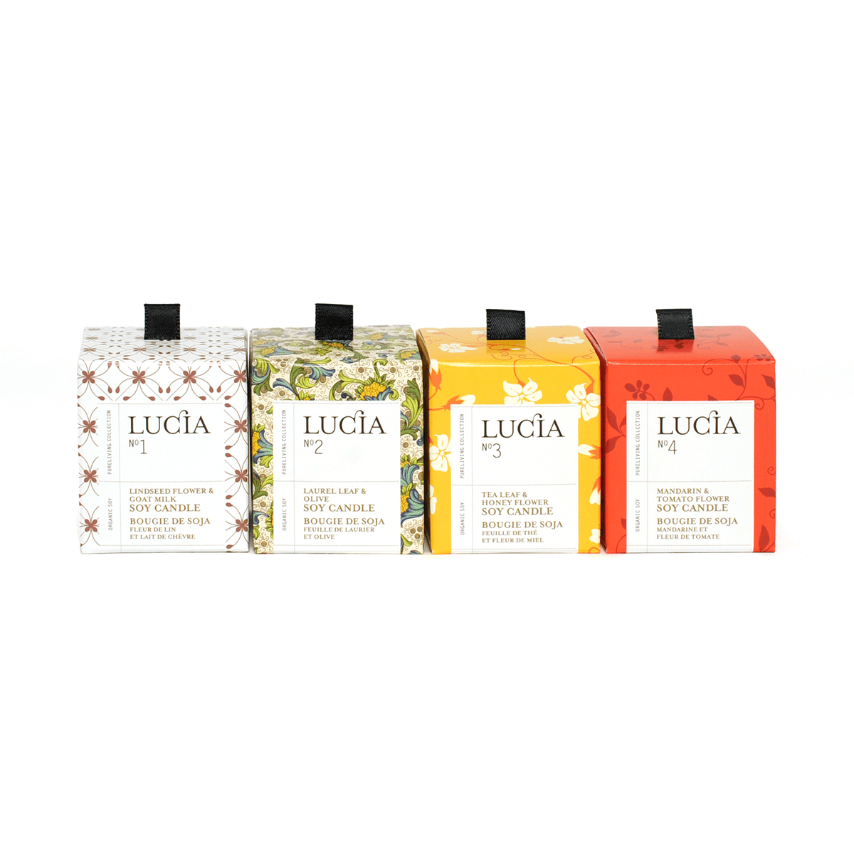 Lucia Assorted Soy Candles Set