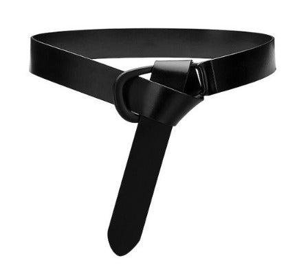 Smooth Faux Leather Belt