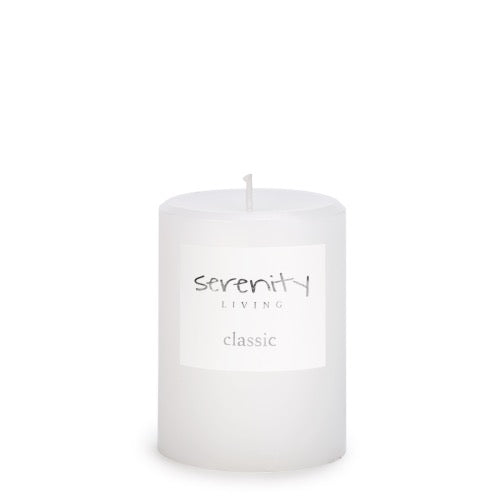 Medium Candle Serenity White