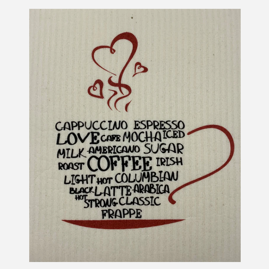 Swedish Dishcloth - Coffee