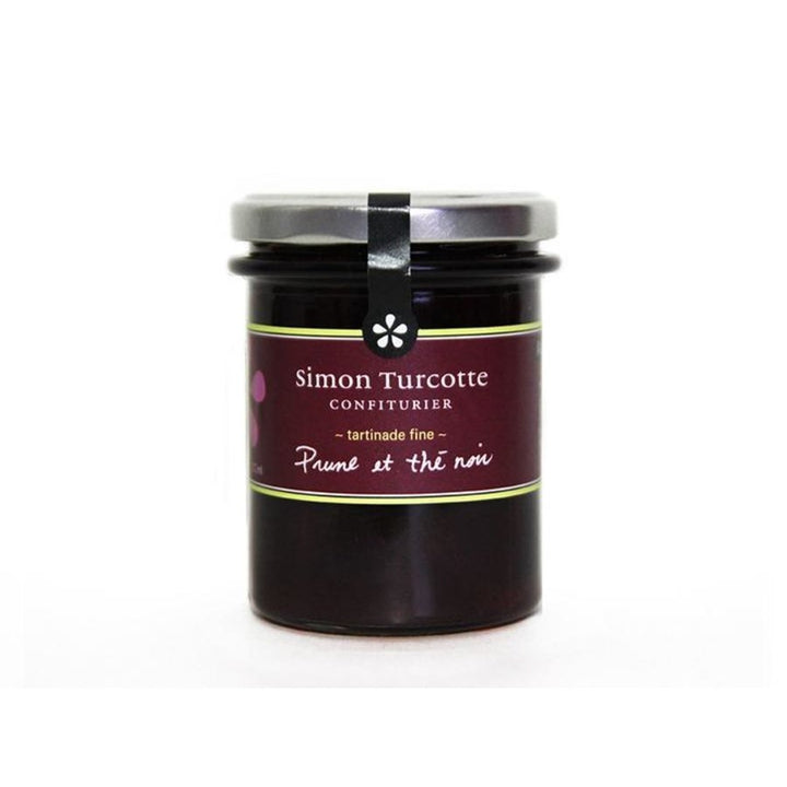 Simon Turcotte Plum And Black Tea Jam 212 ml - duplicate