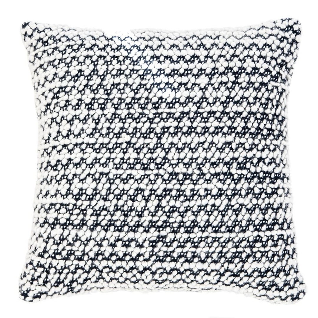 Coussin en tricot marine DITALINI