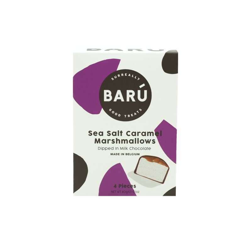 Baru Milk Chocolate Sea Salt Caramel Marshmallows