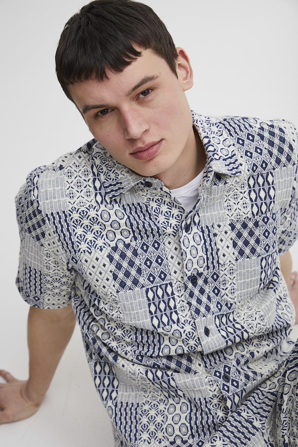 Casual Friday Sebastian Patchwork Sweatshirt