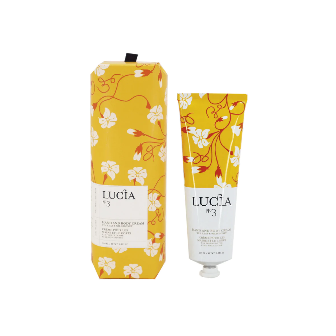 Lucia N°3 Tea Leaf & Wild Honey Hand and Body Cream