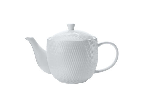 Maxwell & Williams White Basics Diamonds Teapot - 800ml