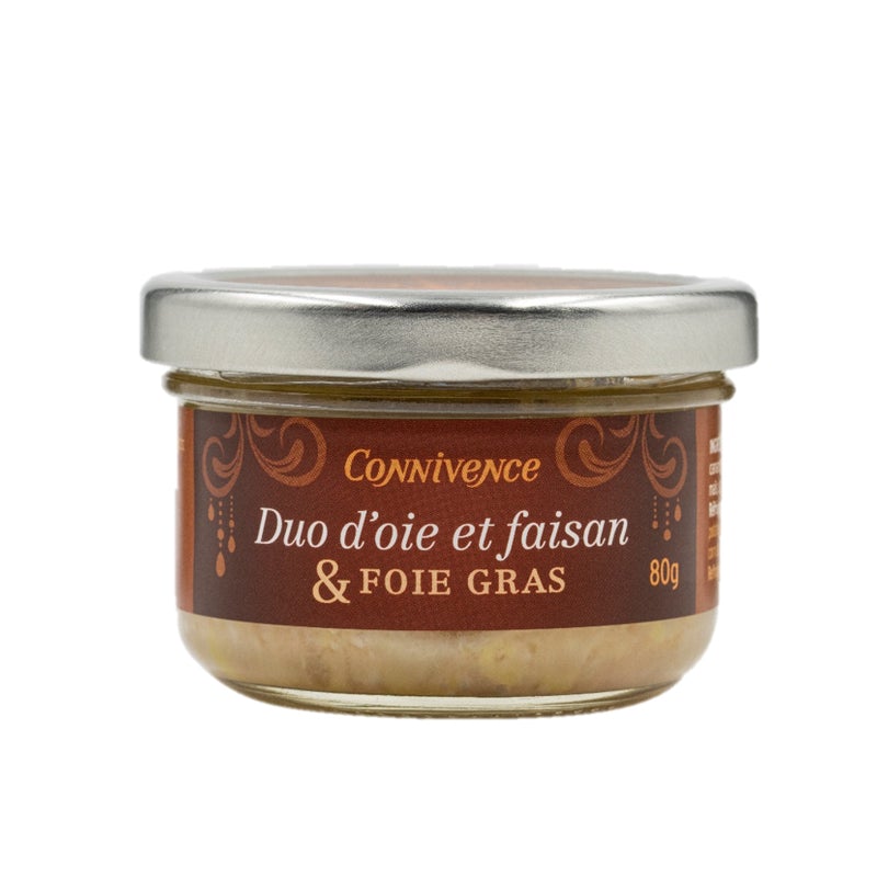 Connivence Goose and Pheasant Terrine & Foie Gras