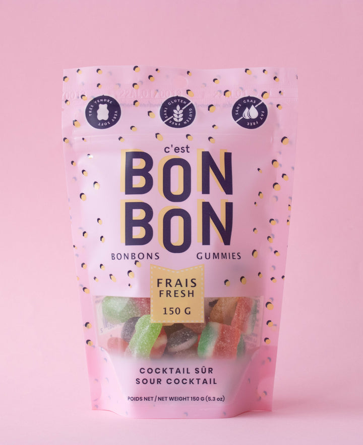 BON BON Gummies - Cocktail mix sour 150gr