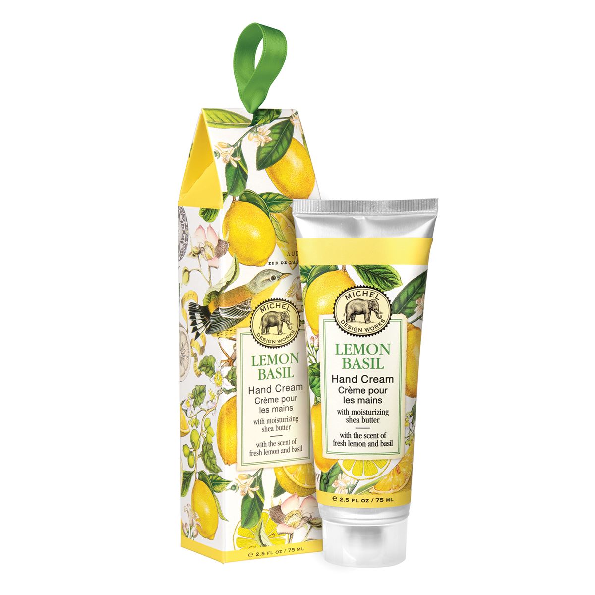 MICHEL DESIGN LEMON BASIL LARGE HAND CREAM 2.5 oz Gdaoust