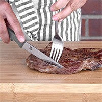 RICARDO SET OF 6 STAINLESS STEEL STEAK KNIVES