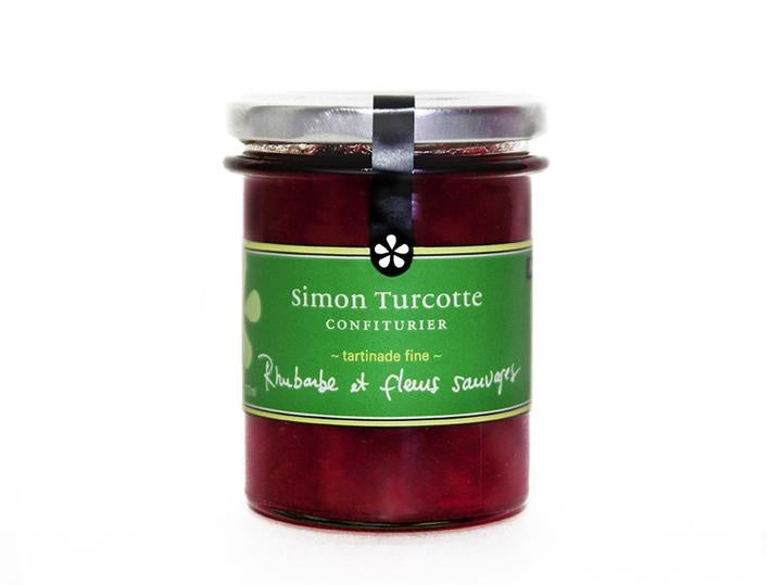 Simon Turcotte Rhubarb & Wildflowers Jam 212 ml