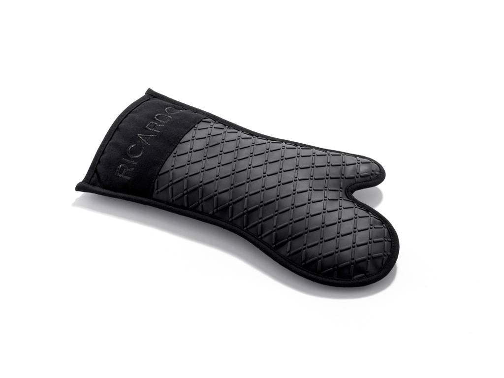 RICARDO BLACK SILICONE OVEN MITT