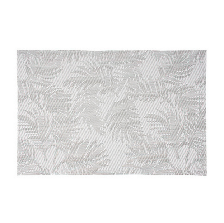 Maxwell & Williams Table Accents Placemat Frond Silver White