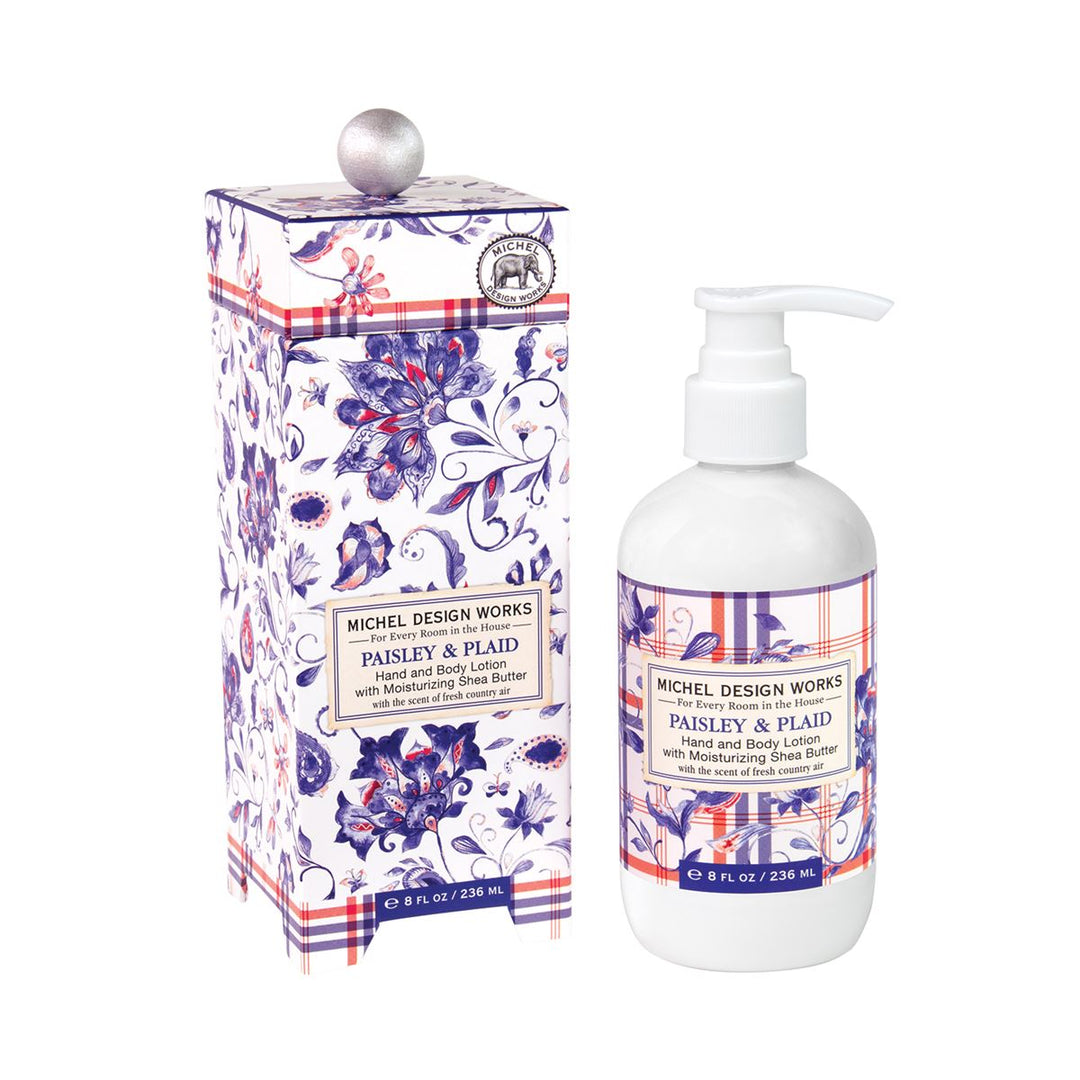 PAISLEY & PLAID HAND AND BODY LOTION