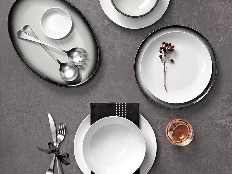 Maxwell & Williams Caviar Granite Schüssel, Schale, Premium