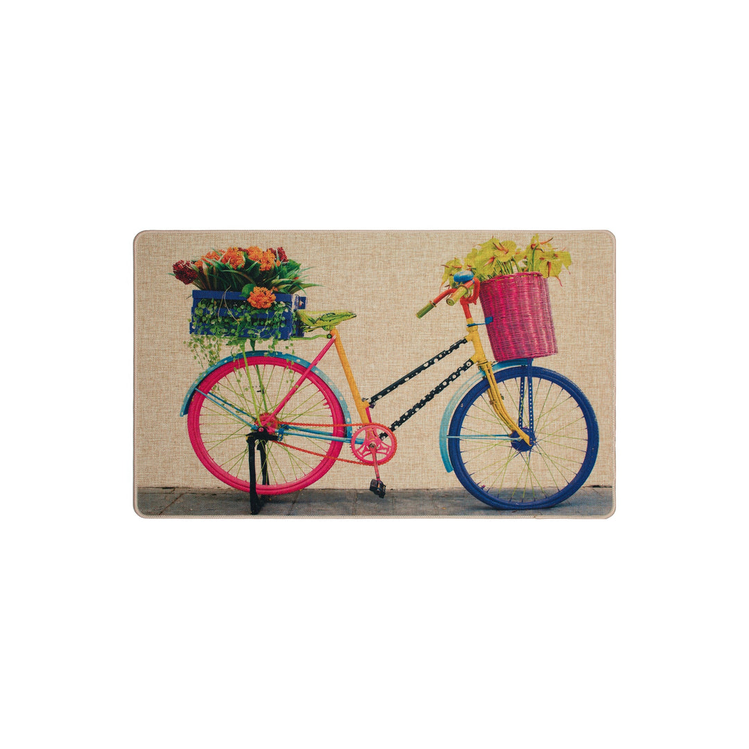 Bicyclette multicolore Avocado - 1,5' x 2,5'