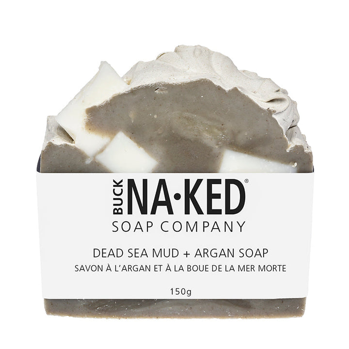 BUCK NAKED DEAD SEA MUD & ARGAN SOAP - 150g