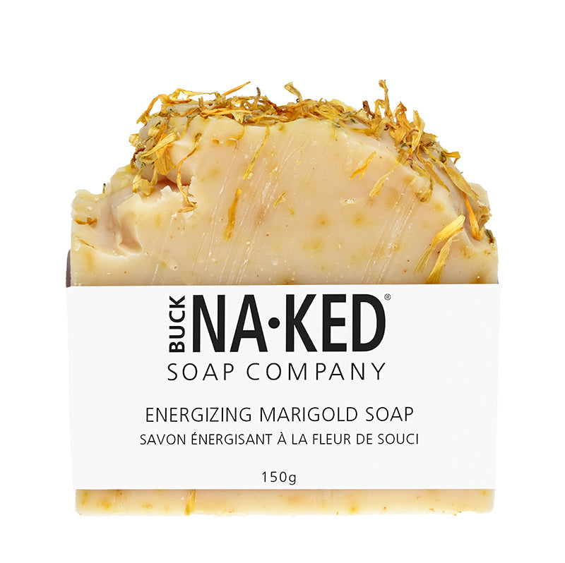 BUCK NAKED ENERGIZING MARIGOLD SOAP - 150g